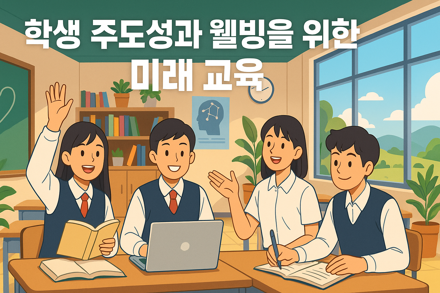 배스트 시나리오_학생 주도성과 웰빙을 중심으로 한 한국형 미래교육 혁신 모델 설계