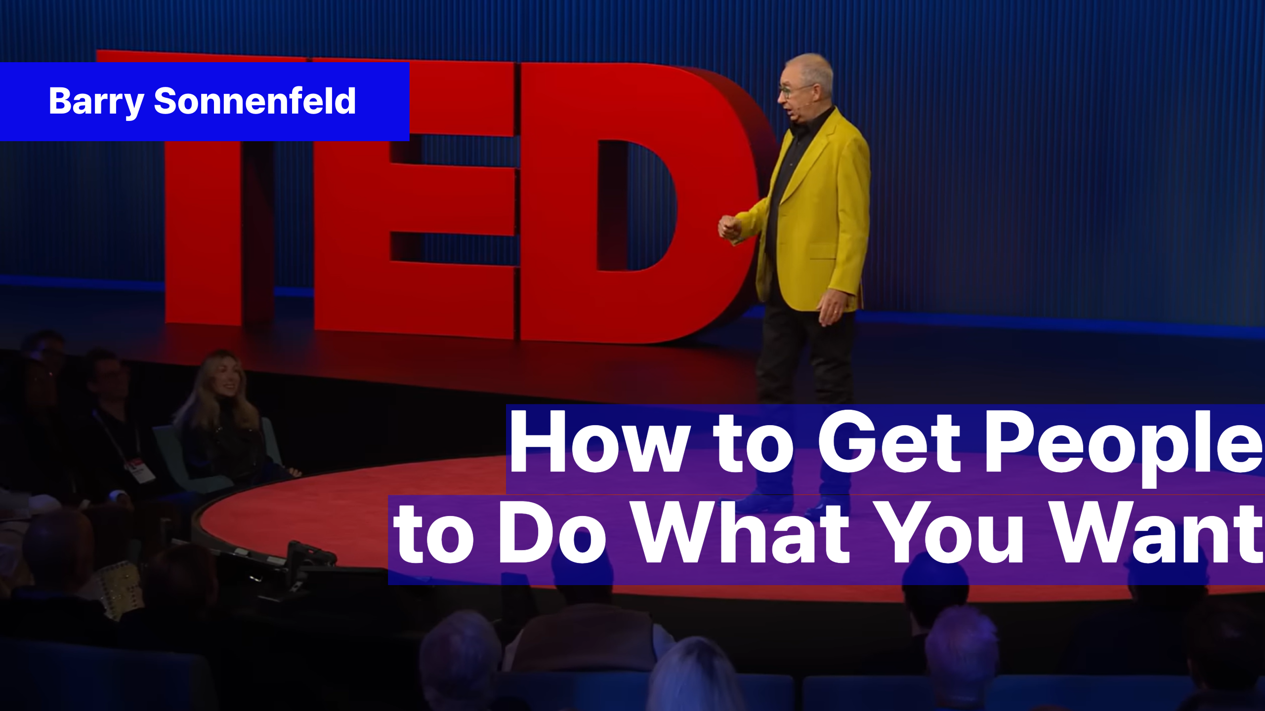 베스트 아카데미_[TED] 사람을 내 뜻대로 움직이게 하는 9가지 인생 팁