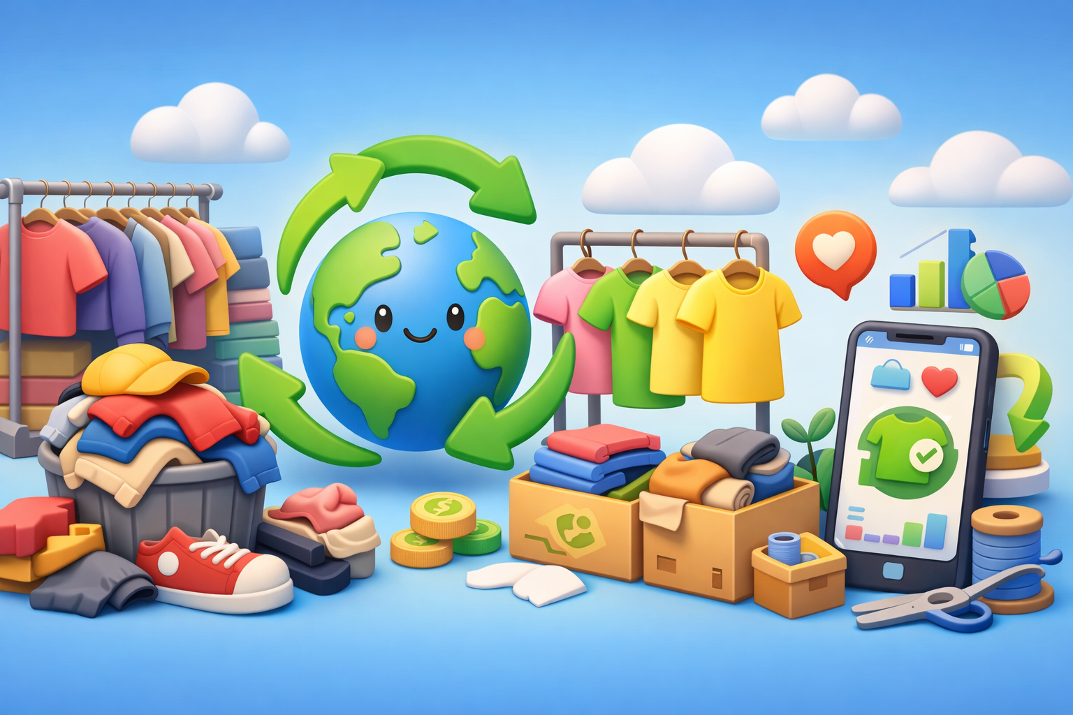 배스트 시나리오_패스트패션 폐기물 문제 해결을 위한 지속가능 패션 서비스 및 순환 시스템 설계